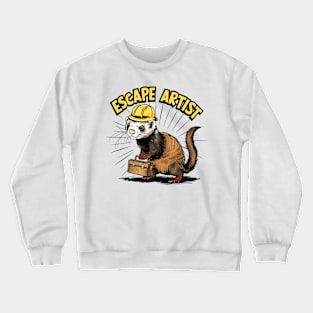 Escape artist cute Crewneck Sweatshirt